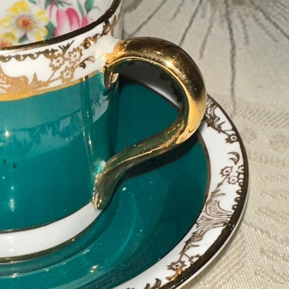 sutherland bone china demitasse cup and saucer - Picture 4 of 13